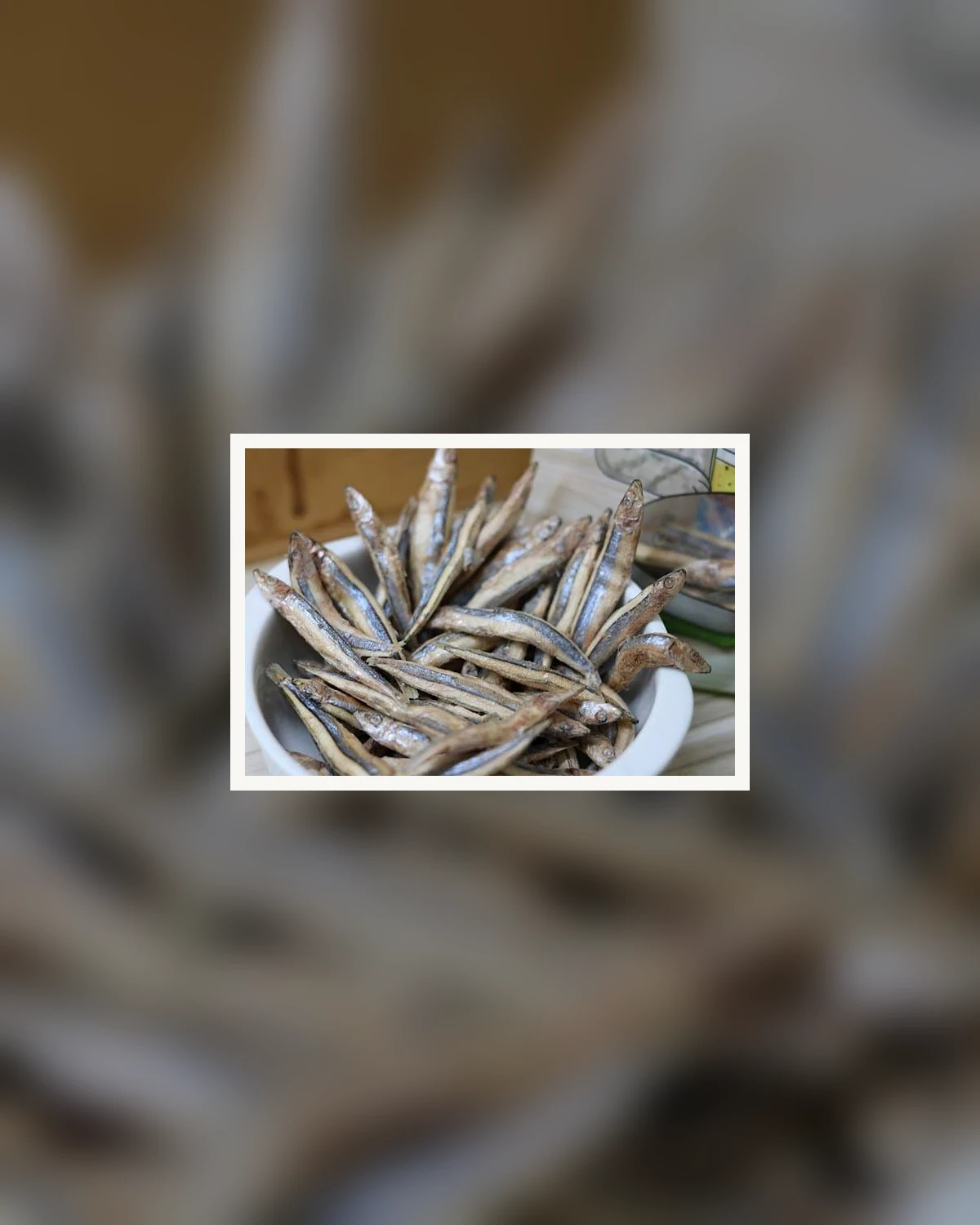 露肚皮丁香魚凍乾實拍