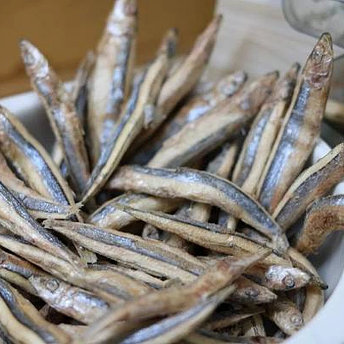 丁香魚凍乾實拍照片