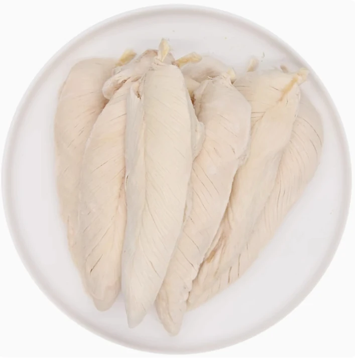 露肚皮雞胸肉凍乾俯拍實照