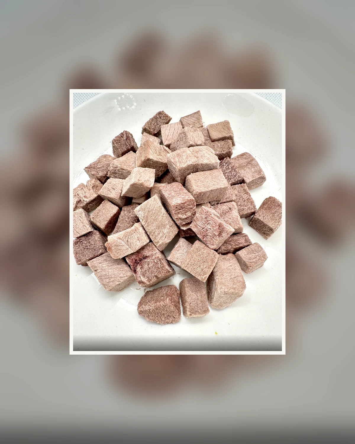 露肚皮手切原塊和尚頭牛肉凍乾實拍